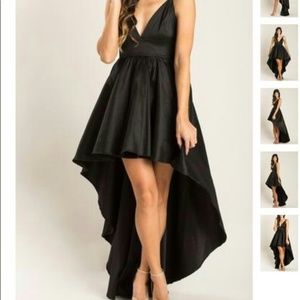 Iris Taffeta High Low Dress